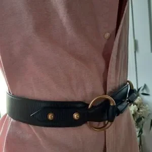 Gucci | Accessories | Gucci Womens Black 955 Horsebit Wide  display picture 1